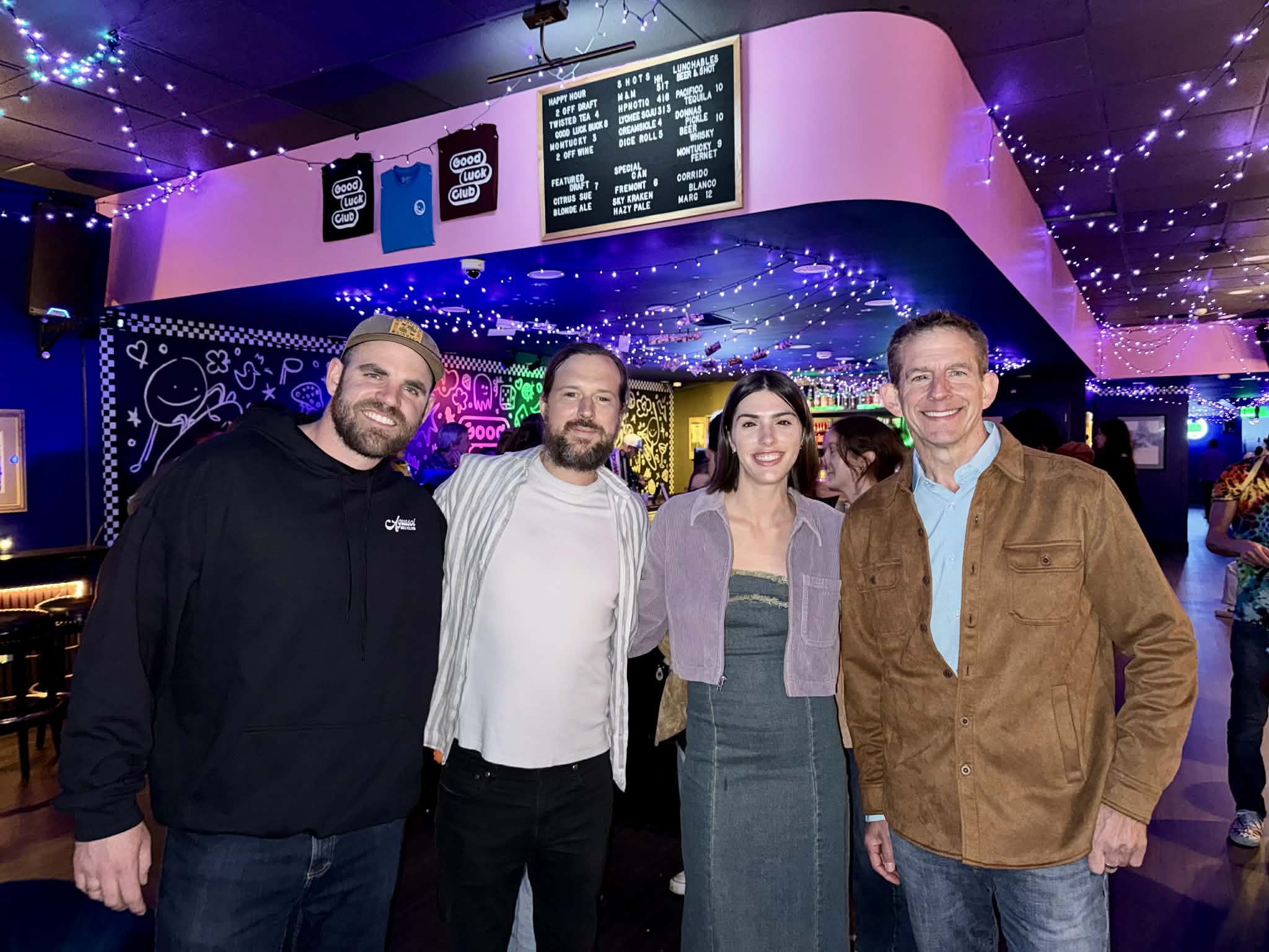 The Good Luck Club - Pouring With Heart's bar in Platt Park, Denver on South Broadway